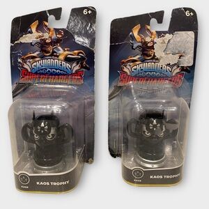 Skylanders Superchargers Dark Kaos Trophy x 2